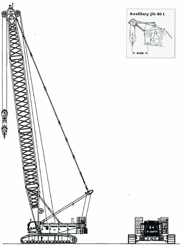 crawler crame LR1250